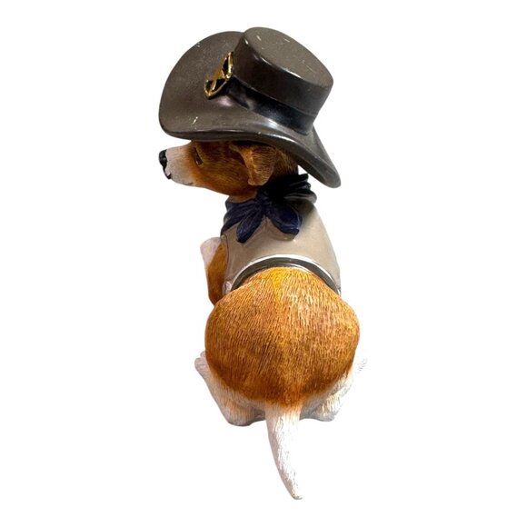 Cowboy Chihuahua Figurine By The Hamilton Collection Dog Lovers Resin Dog Statue - Picture 9 of 11